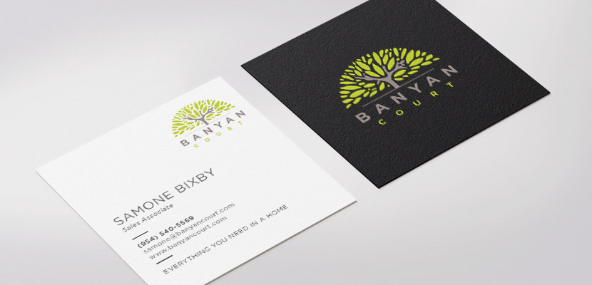 Banyan Court Branding