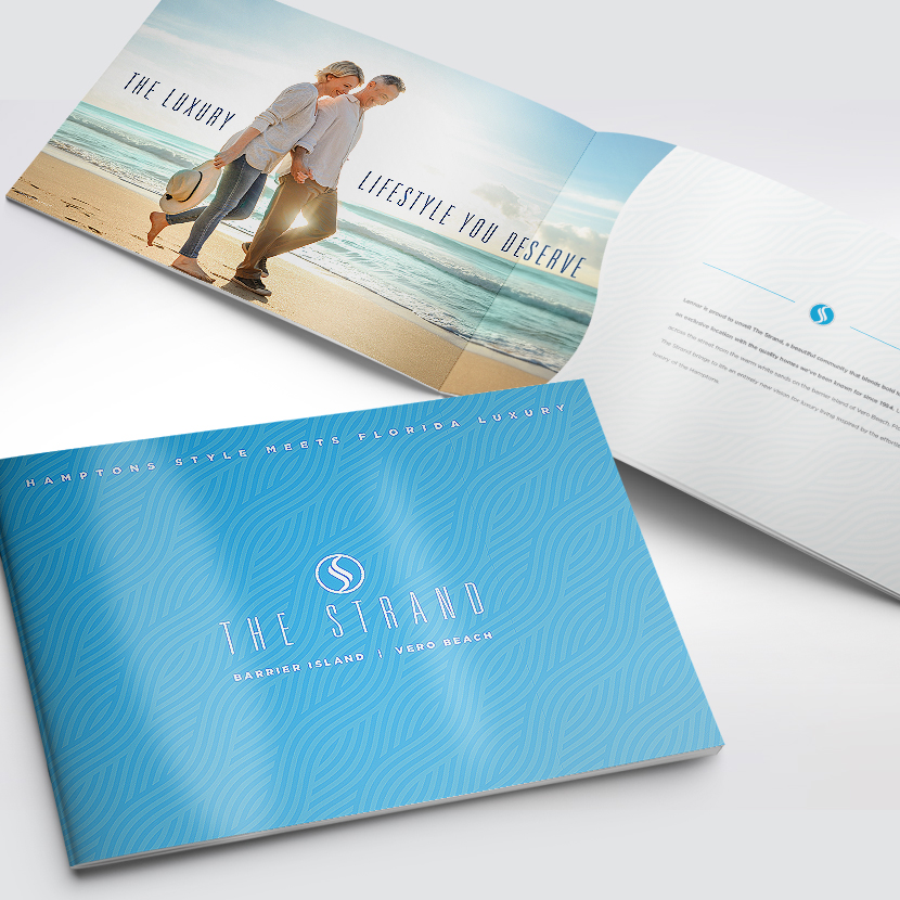 Lennar: The Strand Brochure Design