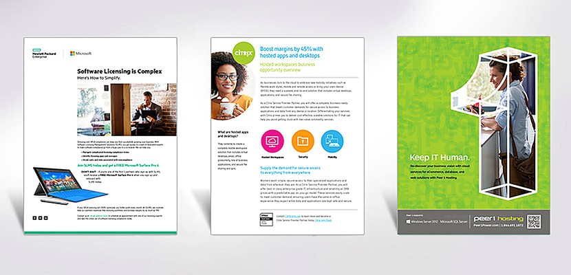 peer 1 | citrix | HP Enterprise Ad Design