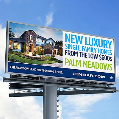 Lennar Billboard Design